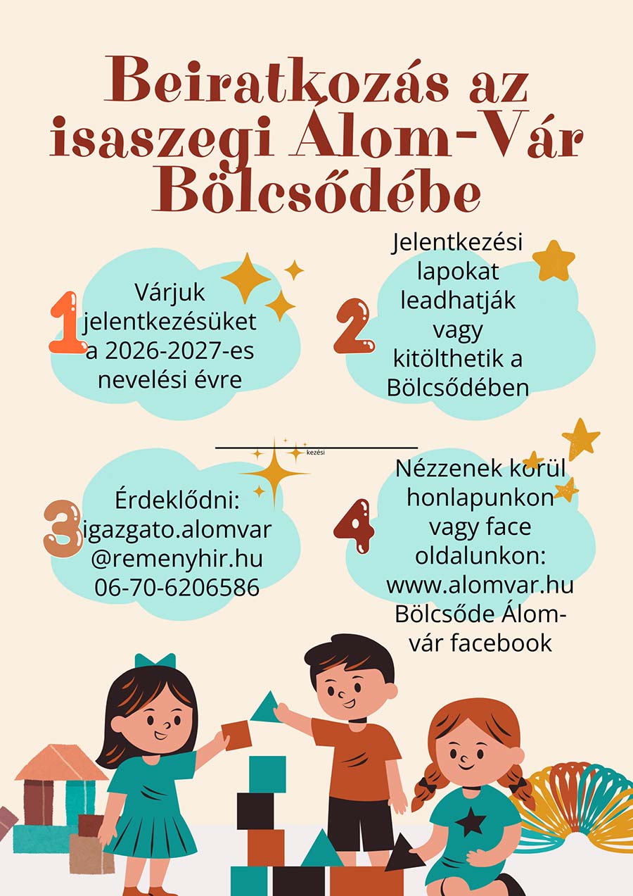 Bölcsőde jelentkezés